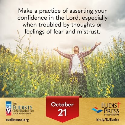 Image for 21 ottobre: confidence in the Lord